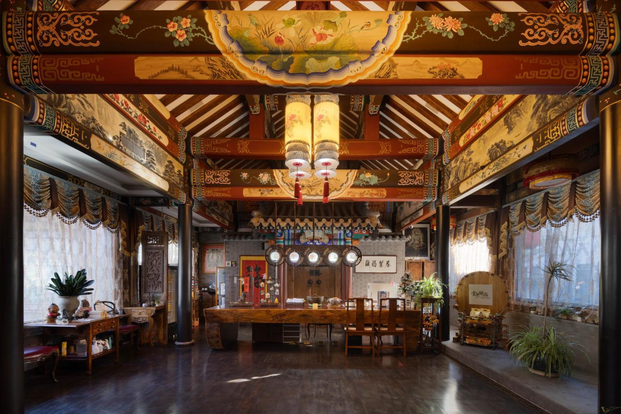 Datong Yunzhong Traditional Courtyard Exterior photo